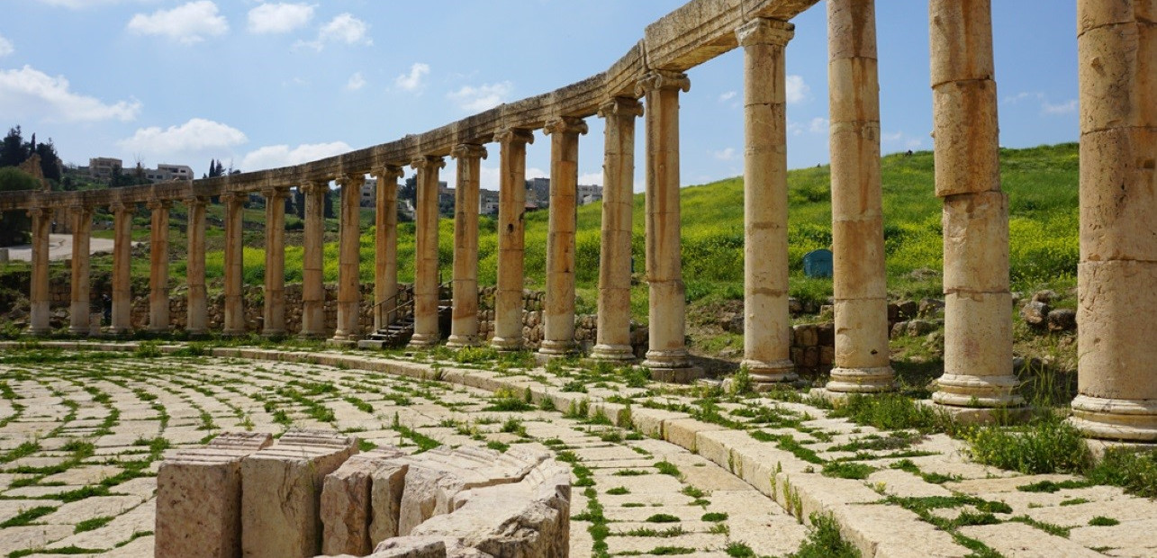 Jordánsko - Jerash