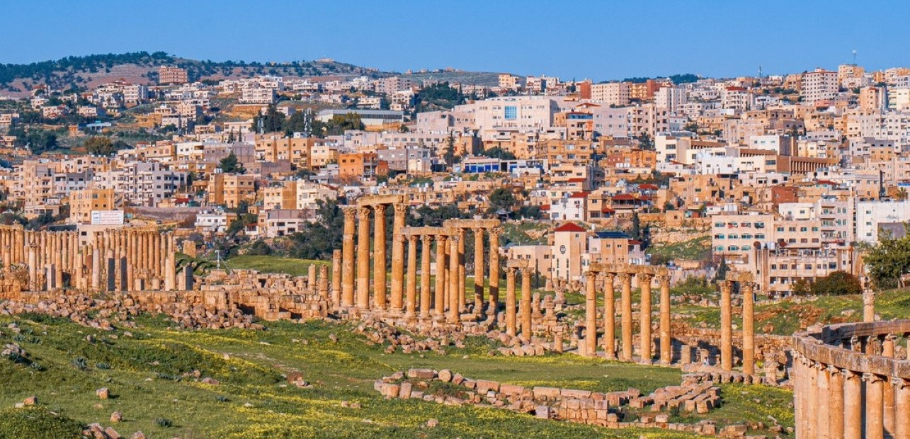 Jordánsko - Jerash