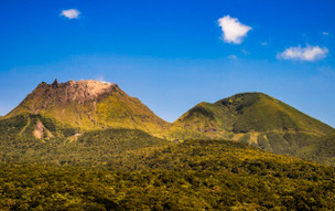 Guadeloupe – národní park a sopka La Sufrierre
