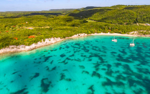 Guadeloupe - dvě části ostrova