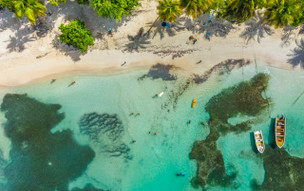 Guadeloupe - dvě části ostrova