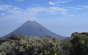Kapverdské ostrovy - sopka na ostrově Fogo