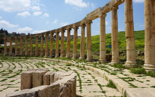 Jordánsko - Jerash