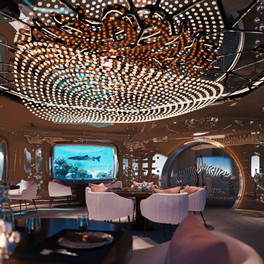Maledivy - podmořské restaurace