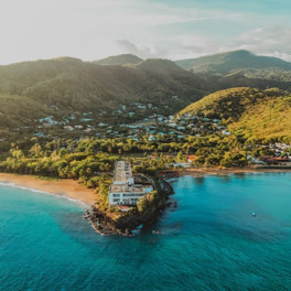 Guadeloupe - dvě části ostrova