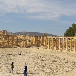 Jordánsko - Jerash