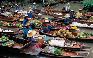 floating market