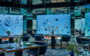 Maledivy - podmořské restaurace